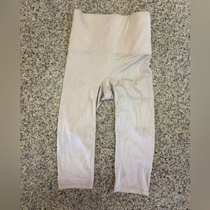 Nancy Ganz Beige High-Waisted Thigh Shaper